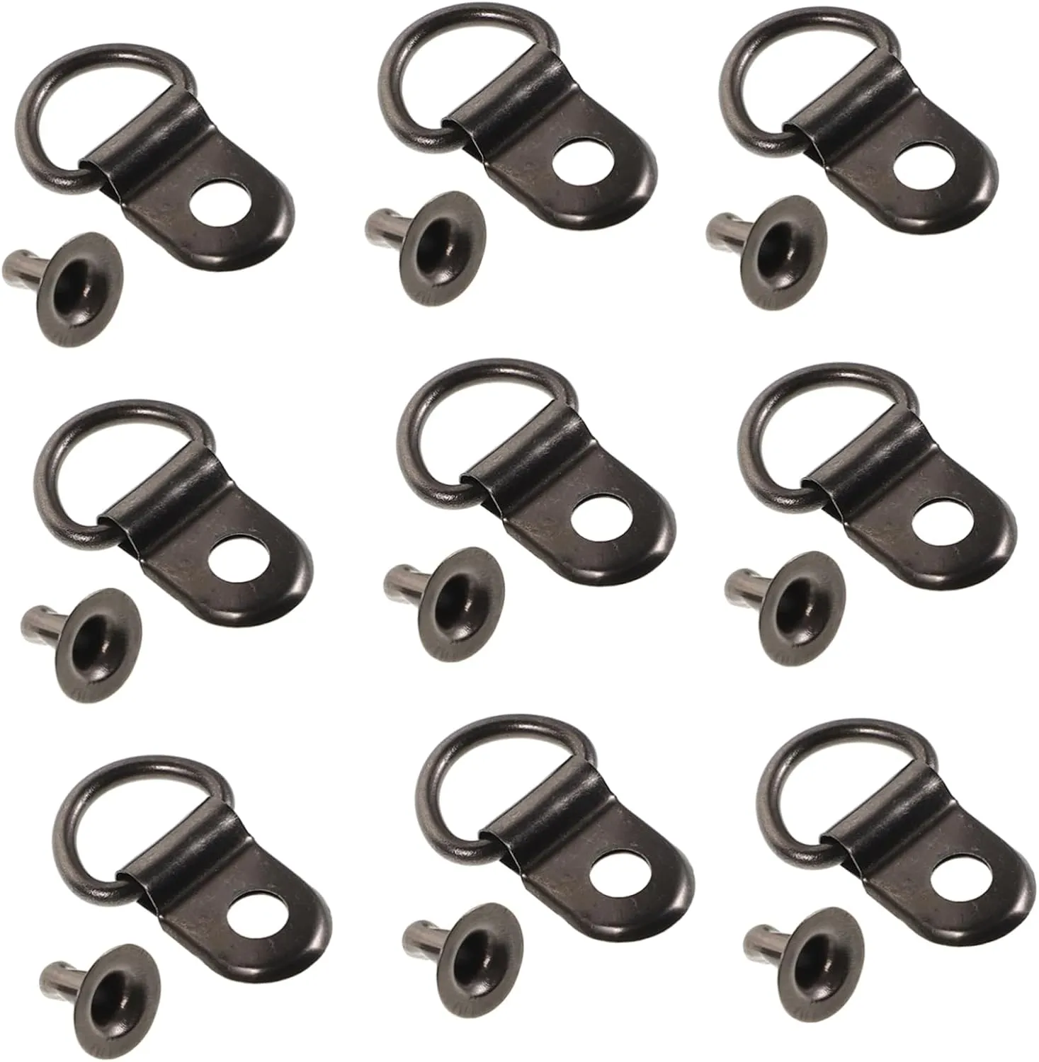 20pcs Alloy Boot Lace Hooks Snail Buckle Shoelace Fastener Fashionable for Hiking Sports Everyday Use