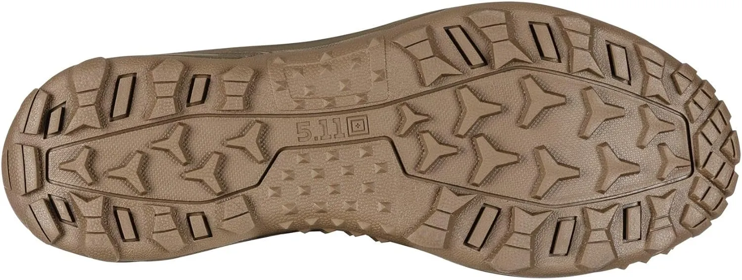 5.11 Tactical A/T All-Terrain 6-Inch Non-Zip Boots, High Performance and Traction Work Boot, Style 12440