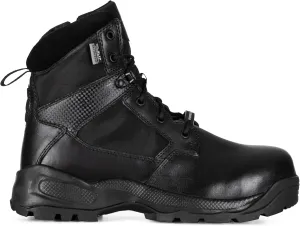 5.11 Tactical Men's A.T.A.C. 2.0 Shield Boots, 6 Inch Water Resistant Boots, Anti Slip, Style 12443, Black, 8 Wide