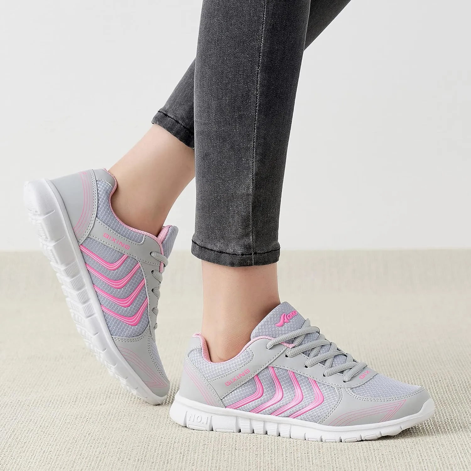 Alicegana Womens Sneakers Fashion Walking Casual Lightweight Tennis Shoes
