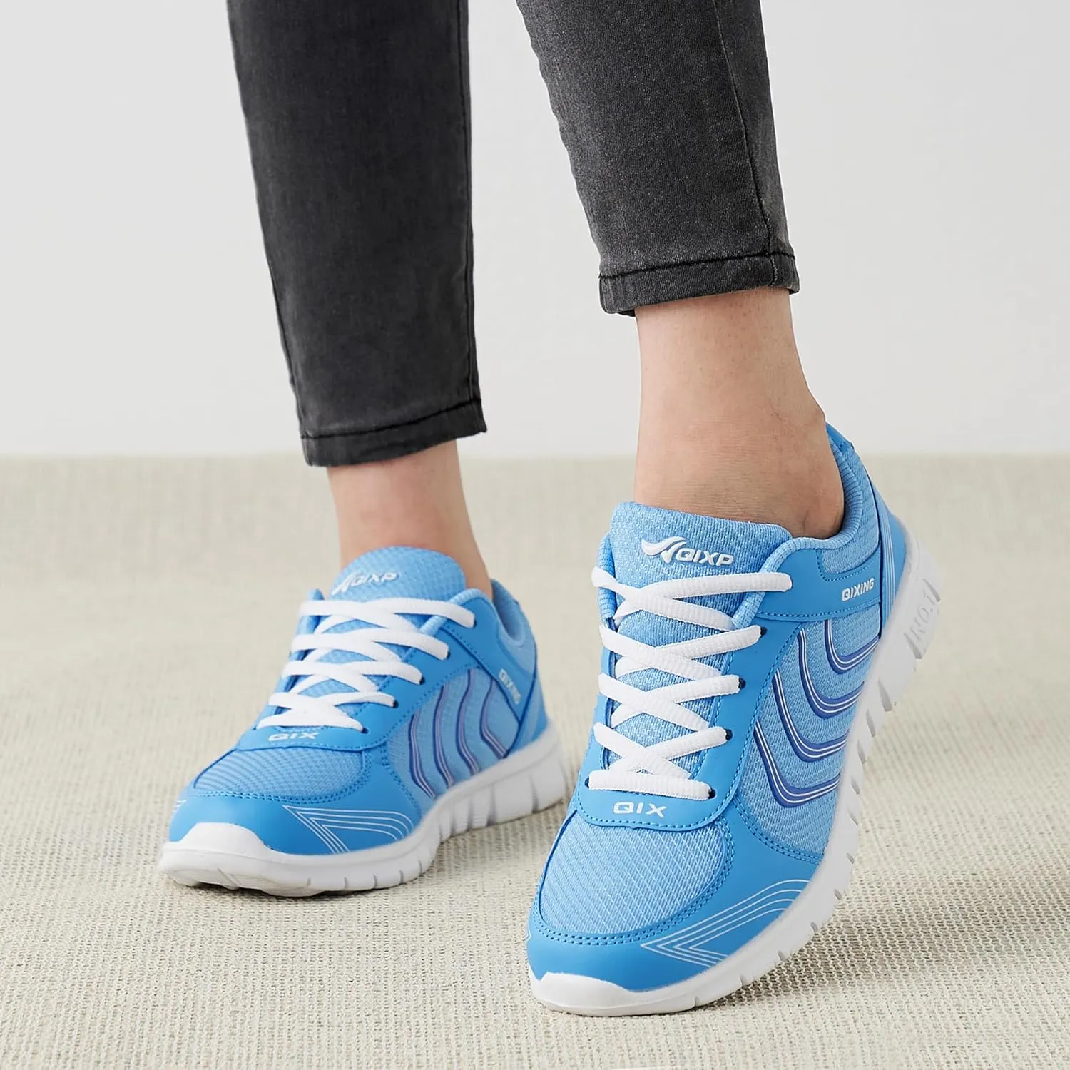 Alicegana Womens Sneakers Fashion Walking Casual Lightweight Tennis Shoes