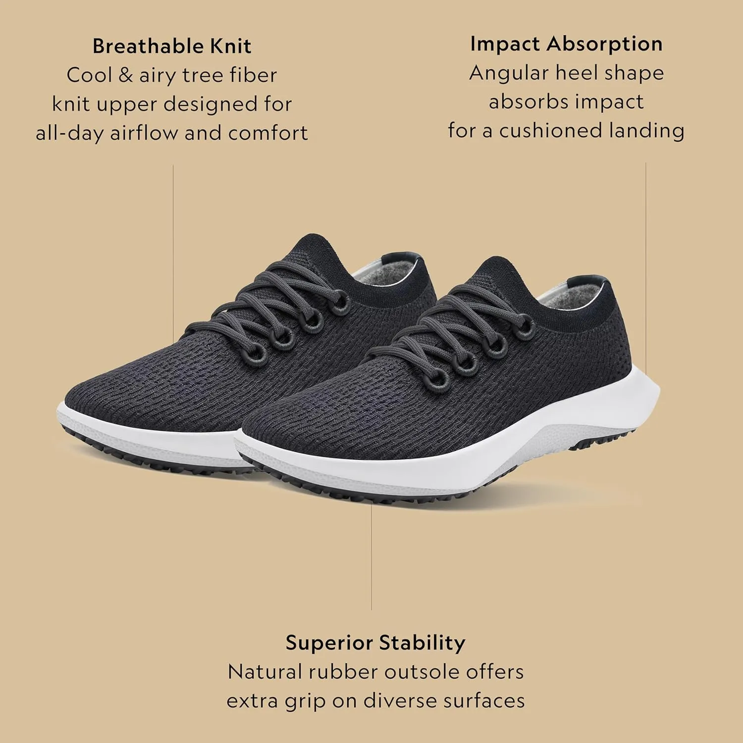 Allbirds Women's Tree Dasher 2, Active Running & Walking Sneakers