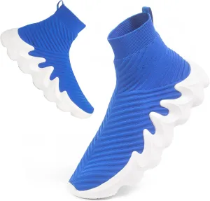 ALLY UNION MAKE FORCE Men Sock Walking High Low Top Fashion Running Sneakers Shoes