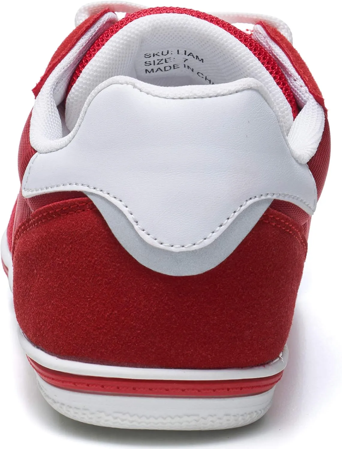 Alpine Swiss Liam Mens Fashion Sneakers Suede Trim Low Top Lace Up Tennis Shoes