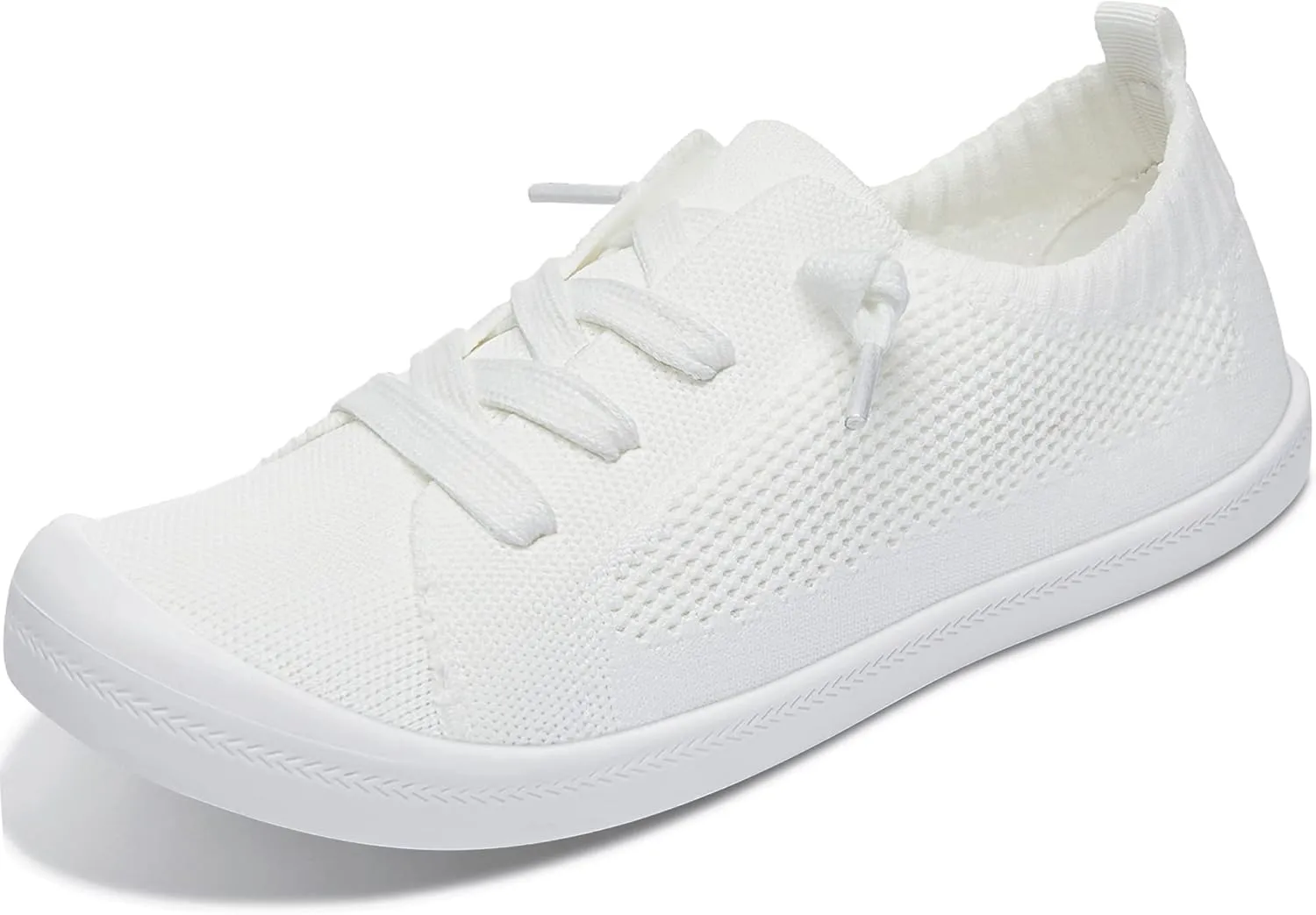 ALTOCIS Women's Knit Slip On Sneakers Ladies Elastic Low Top Flats Lightweight Breathe Mesh Fashion Sneakers Cute Flying Woven Loafers