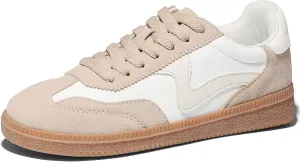 AOSPHIRAYLIAN Sneakers for Women Comfortable Casual Walking Tennis Shoes Slip-On & Lace-Up Women's Fashion Sneakers Trendy Women's Footwear
