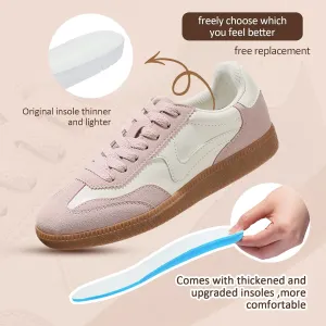 AOSPHIRAYLIAN Sneakers for Women Comfortable Casual Walking Tennis Shoes Slip-On & Lace-Up Women's Fashion Sneakers Trendy Women's Footwear