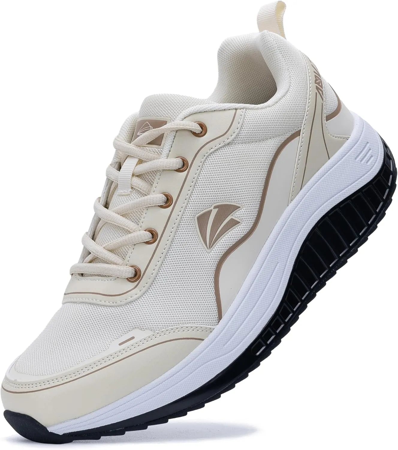 AOV Men's Walking Shoes Arch Support Plantar Fasciitis Sneakers Orthotic Fashion Tennis Sneakers for Gym Workout