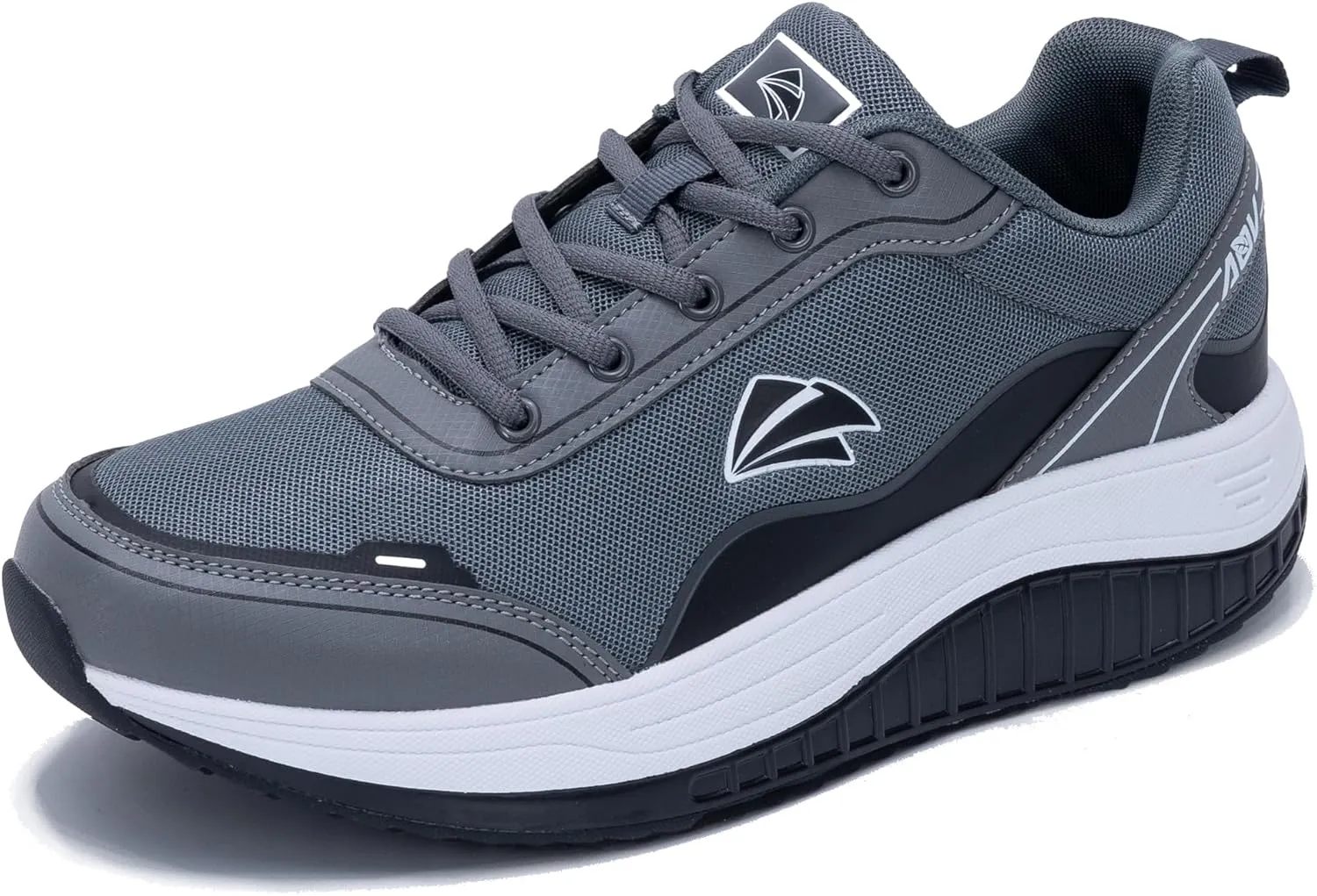 AOV Men's Walking Shoes Arch Support Plantar Fasciitis Sneakers Orthotic Fashion Tennis Sneakers for Gym Workout