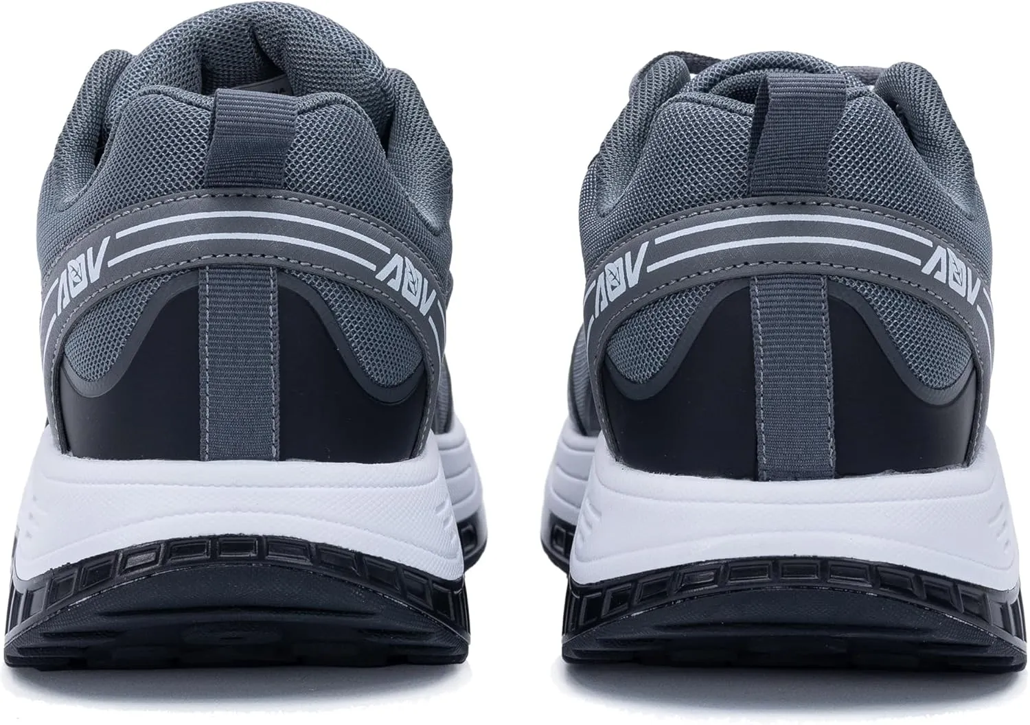 AOV Men's Walking Shoes Arch Support Plantar Fasciitis Sneakers Orthotic Fashion Tennis Sneakers for Gym Workout