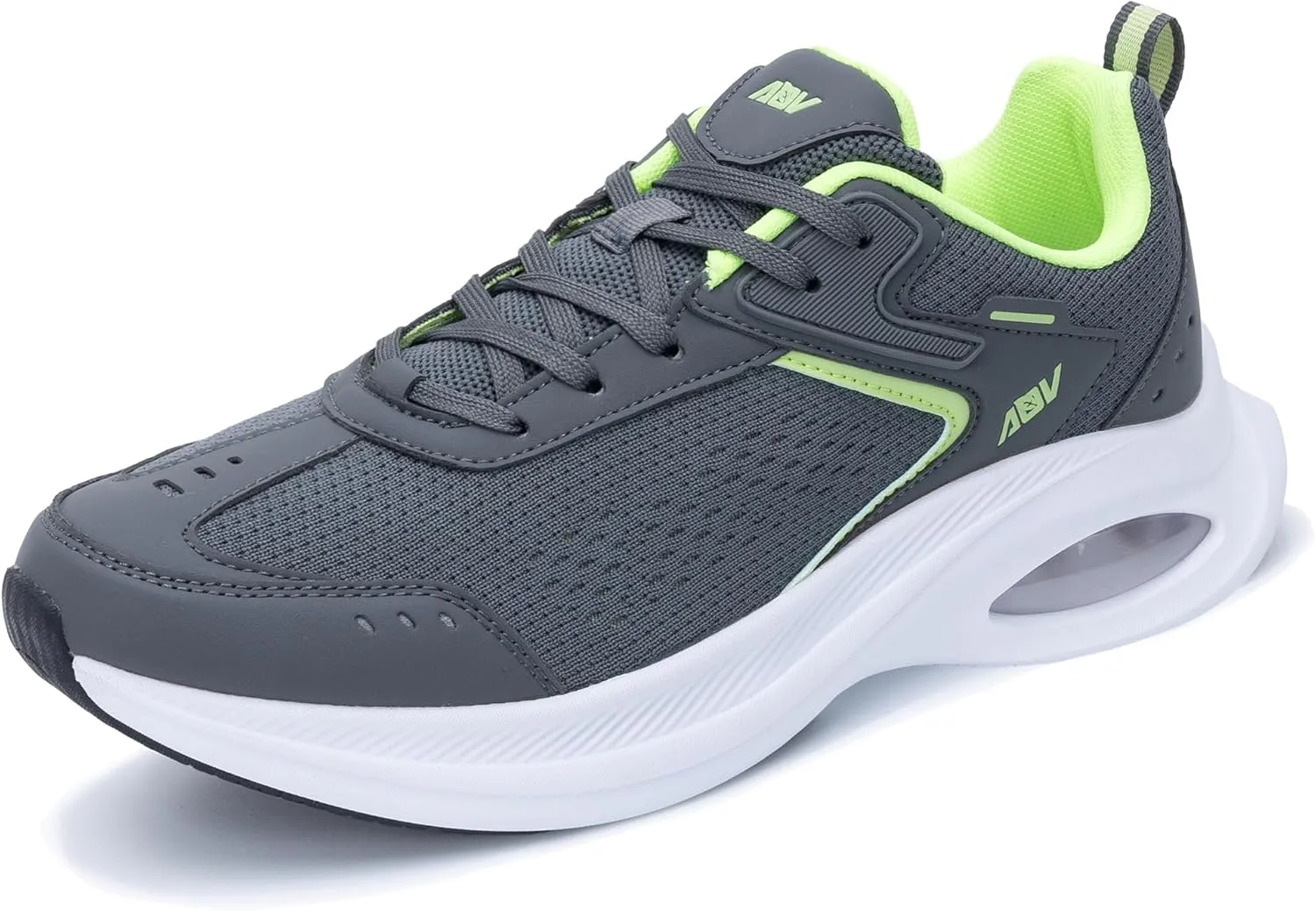 AOV Mens Walking Shoes with Arch Support Air Athletic Running Shoes Plantar Fasciitis Tennis Sneakers