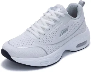AOV Women Arch Support Walking Shoes Orthotic Tennis Sneakers for Plantar Fasciitis Air Athletic Running Shoes