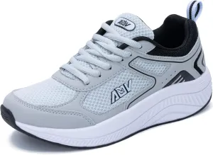 AOV Womens Walking Shoes with Arch Support Plantar Fasciitis Sneakers Orthotic Tennis for Foot Heel Pain Relief