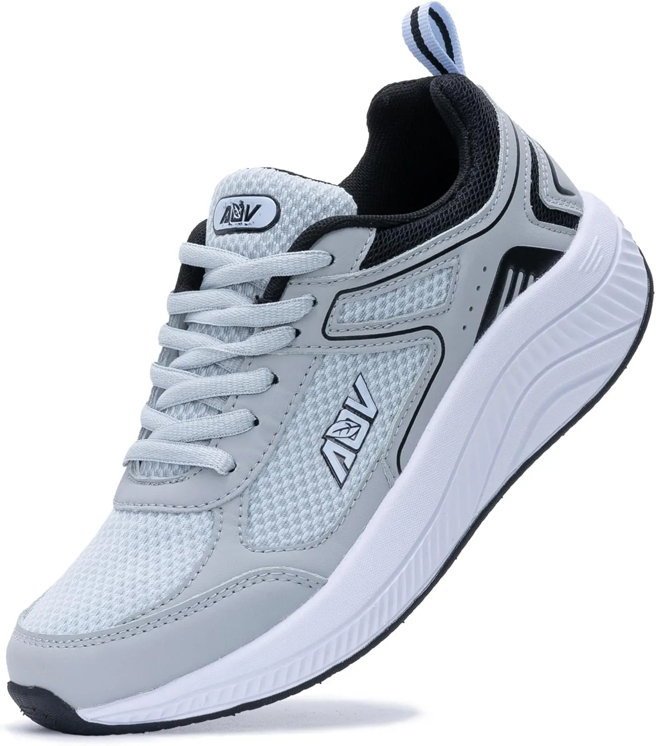 AOV Womens Walking Shoes with Arch Support Plantar Fasciitis Sneakers Orthotic Tennis for Foot Heel Pain Relief
