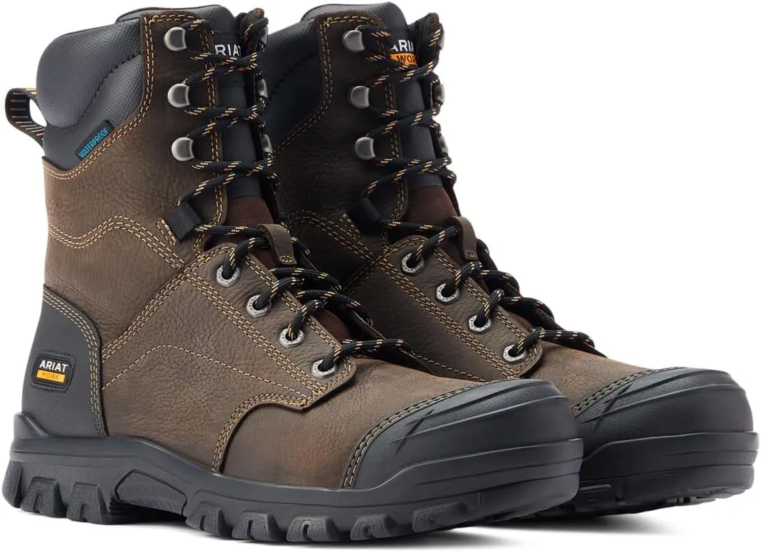Ariat Men's Treadfast 8" Waterproof Work Boot
