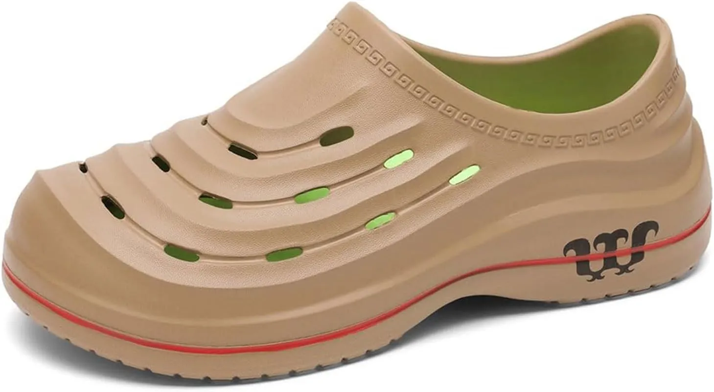 Armadillo Clogs Nurse Shoes for Women Men Non Slip Chef Shoes Oil Resistant Kitchen Work Boots for Men Waterproof Wide Width Sneakers Health Care and Food Service Shoe Garden Unisex