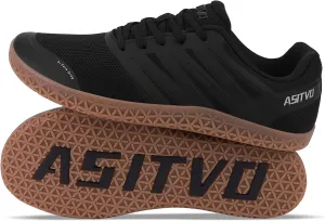 ASITVO Wide Men's Barefoot Zero Drop Sole Minimalist Width Toe Box Walking Shoes Sneakers TPU Toe No-Sew Upper