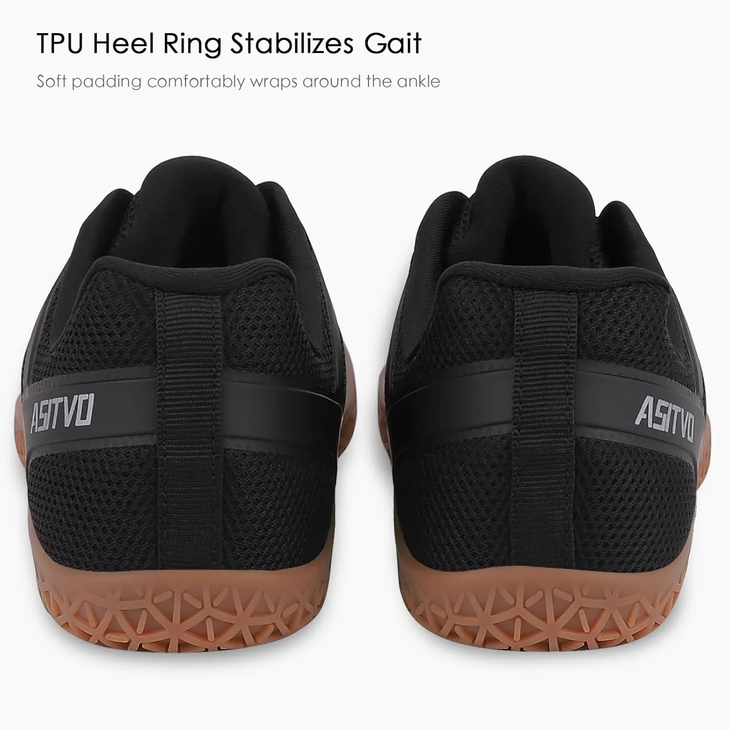 ASITVO Wide Men's Barefoot Zero Drop Sole Minimalist Width Toe Box Walking Shoes Sneakers TPU Toe No-Sew Upper