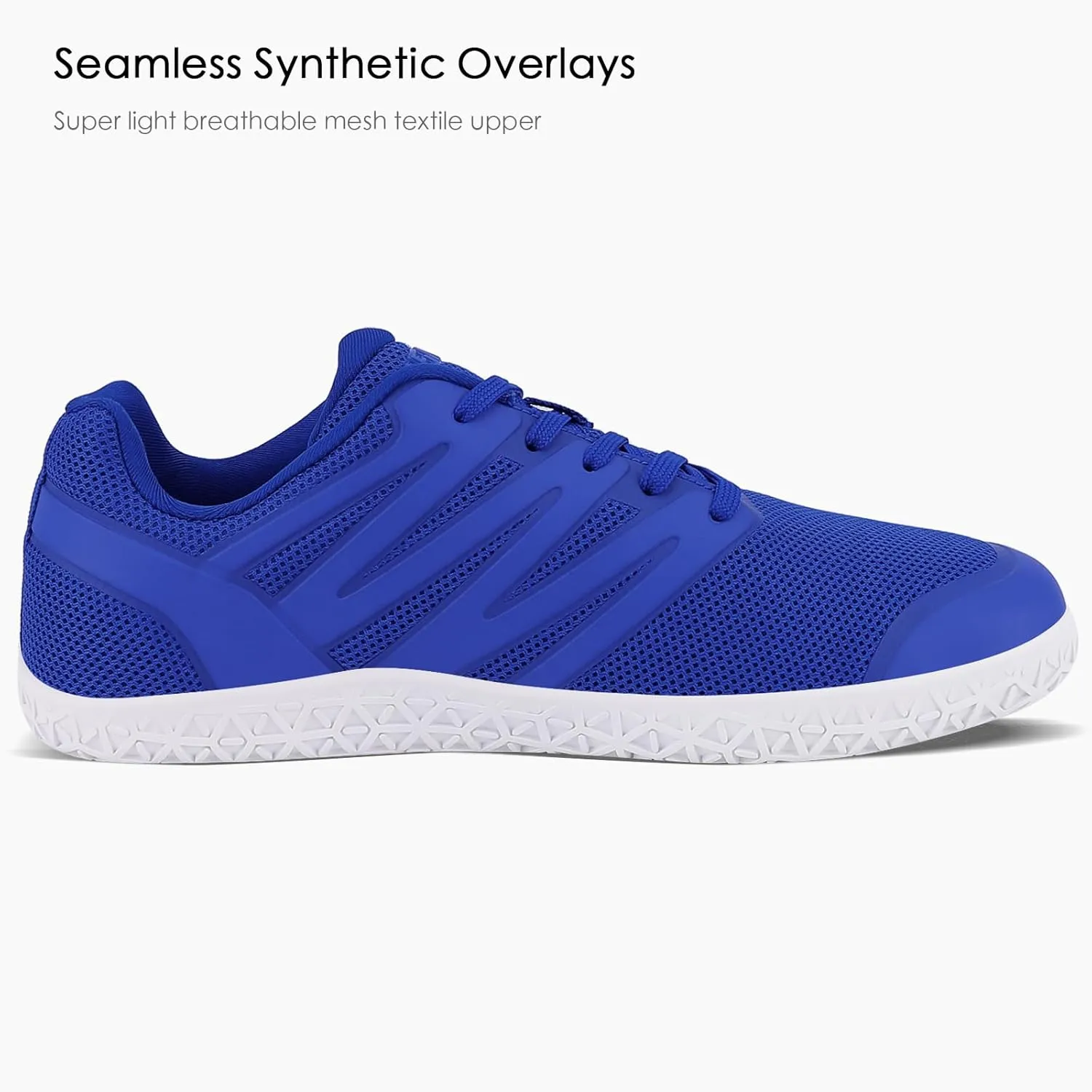 ASITVO Wide Men's Barefoot Zero Drop Sole Minimalist Width Toe Box Walking Shoes Sneakers TPU Toe No-Sew Upper