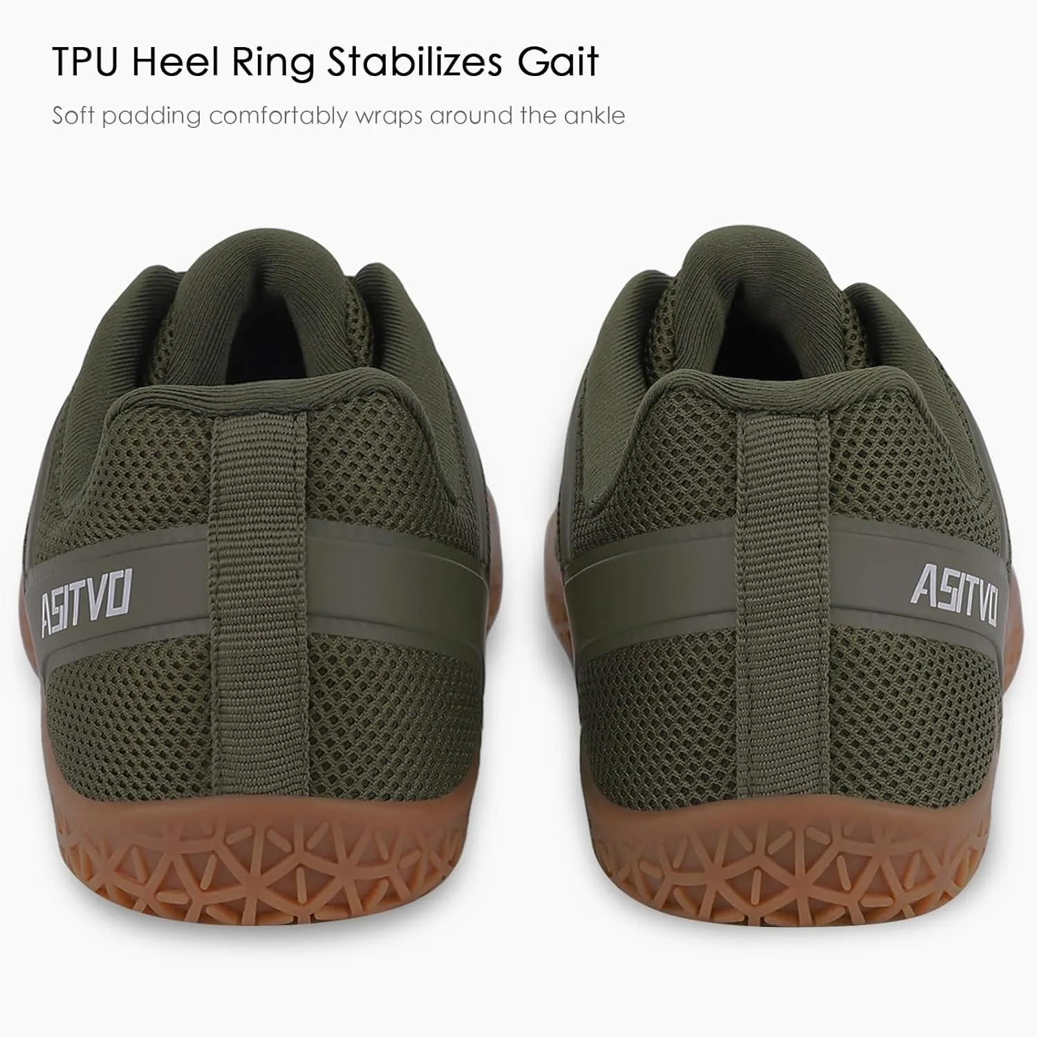 ASITVO Wide Men's Barefoot Zero Drop Sole Minimalist Width Toe Box Walking Shoes Sneakers TPU Toe No-Sew Upper