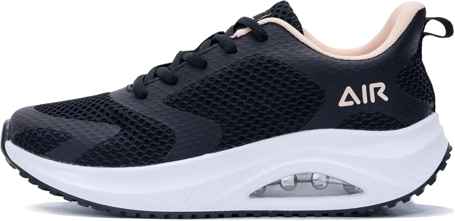 Autper Womens Air Walking Shoes Arch Support Orthotic Plantar Fasciitis Tennis Sneakers Comfortable Non Slip Shoes for Women Size 6-11