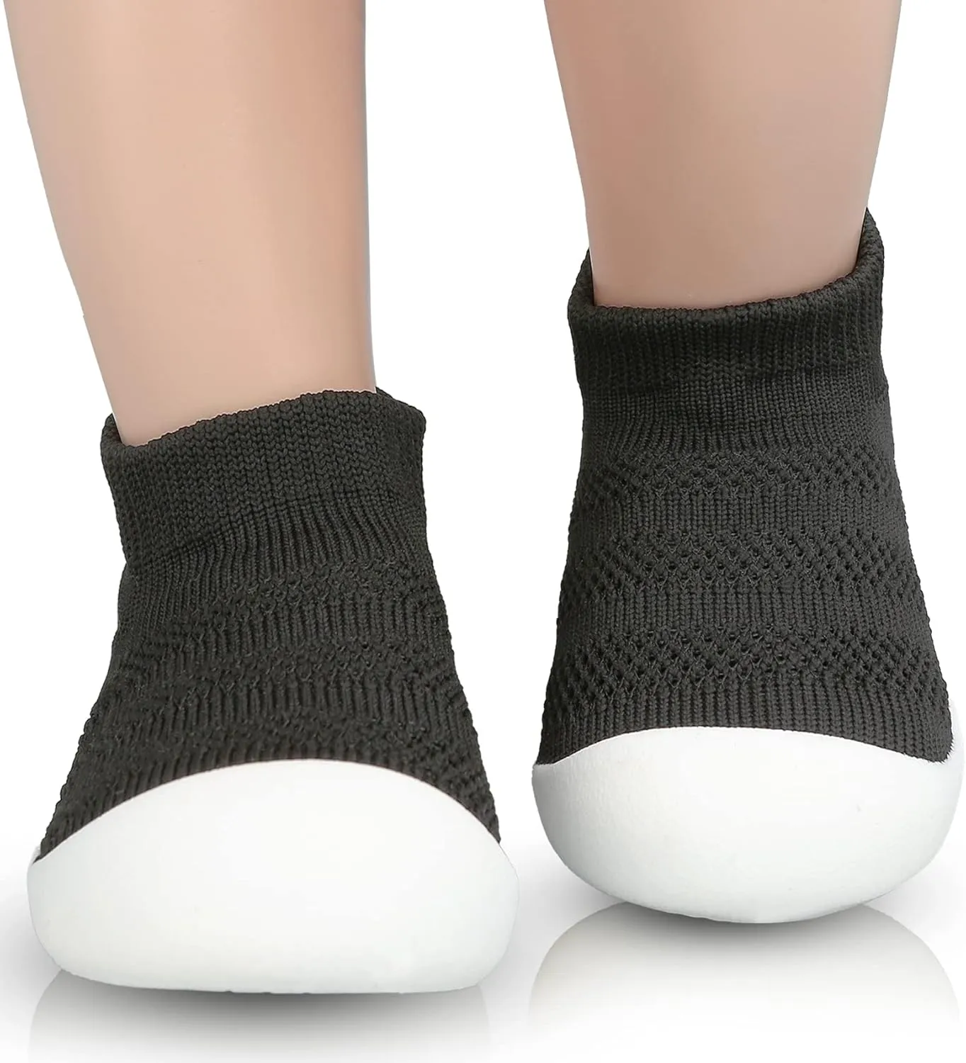 Baby Boy Girl Sneakers Toddler Infant First Walking Shoes Non-Skid Indoor Baby Sneakers Soft Sole Non Slip Cotton Mesh Breathable Lightweight Baby Shoes