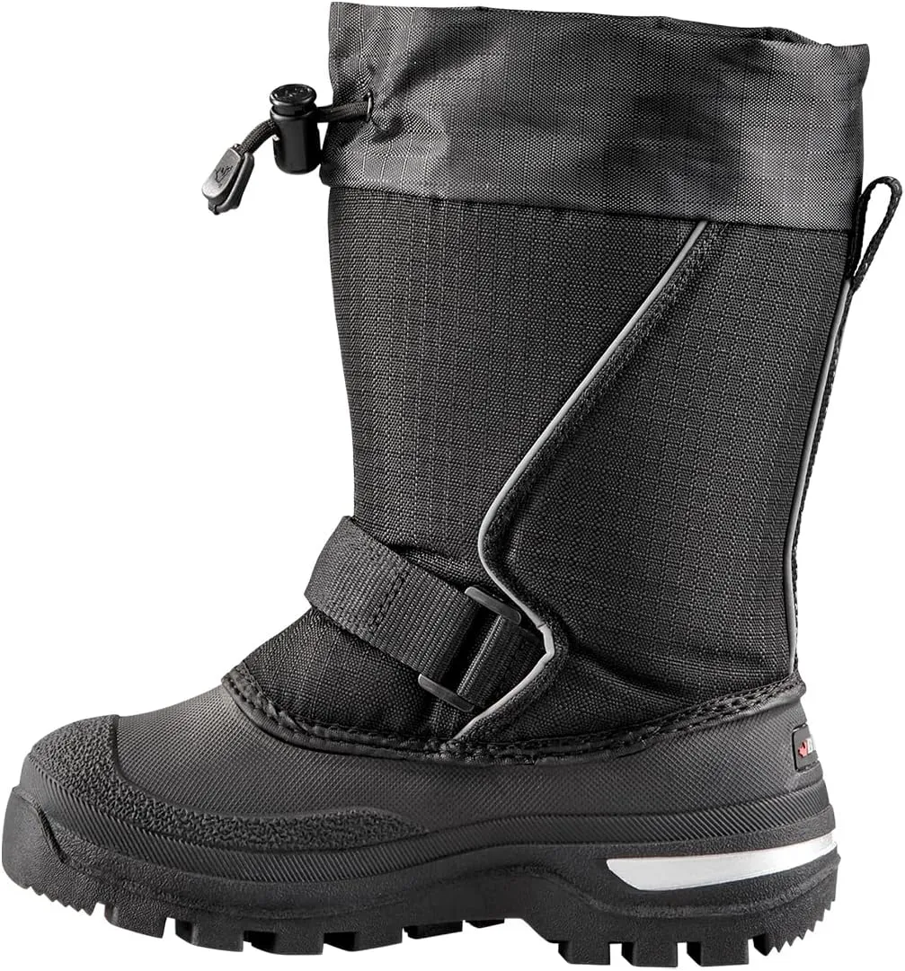 Baffin Kids' Junior MUSTANG Waterproof Insulated Tundra Rated Breathable Nylon/Rubber Tall Height Winter Outdoor Snow Boots
