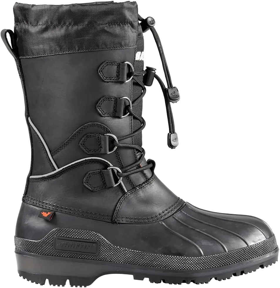 Baffin Men's MOUNTAIN Warm Waterproof Moisture-Wicking Slip-On Style Full Grain Leather Upper Snow Boots | Arctic Rated