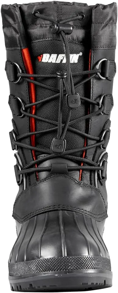 Baffin Men's MOUNTAIN Warm Waterproof Moisture-Wicking Slip-On Style Full Grain Leather Upper Snow Boots | Arctic Rated
