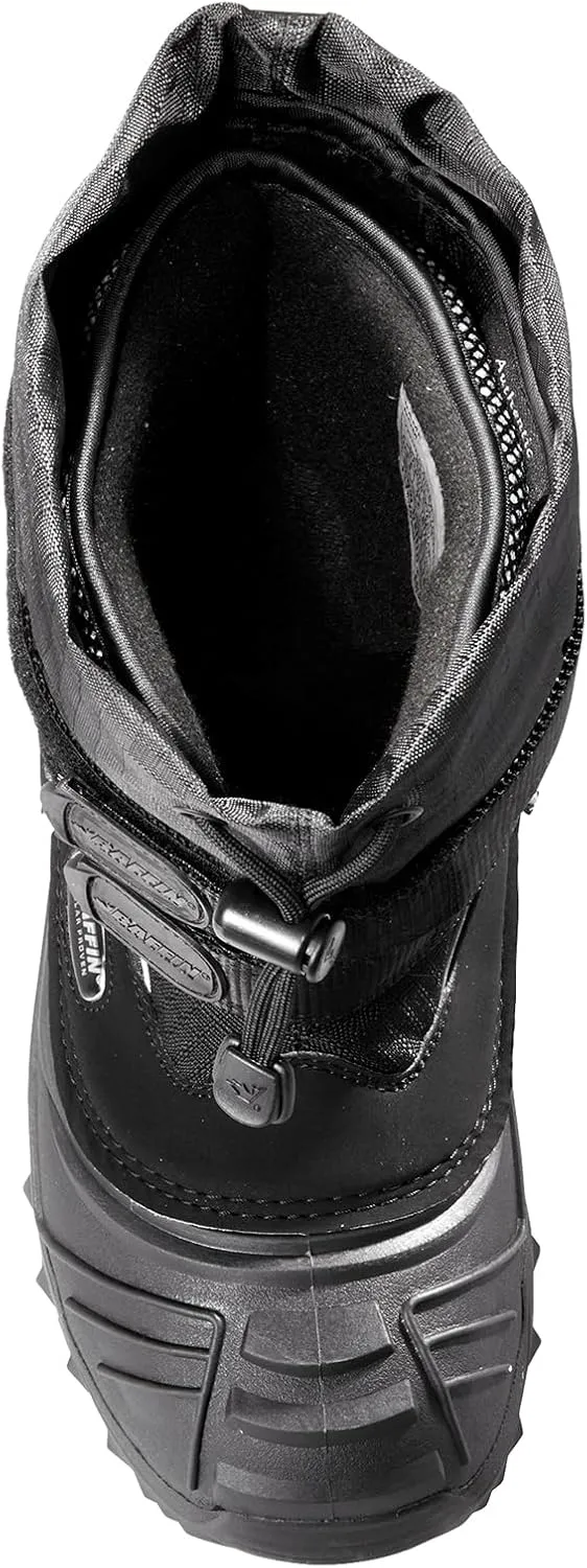 Baffin Unisex Kids' YOUNG EIGER Insulated Waterproof Tall-Height Snow Boots w/Full-Grain Leather Upper & Polar Rubber Base