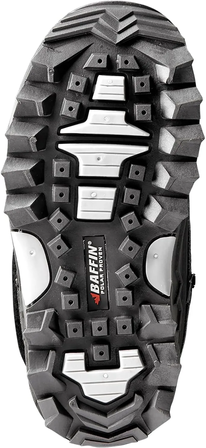 Baffin Unisex Kids' YOUNG EIGER Insulated Waterproof Tall-Height Snow Boots w/Full-Grain Leather Upper & Polar Rubber Base