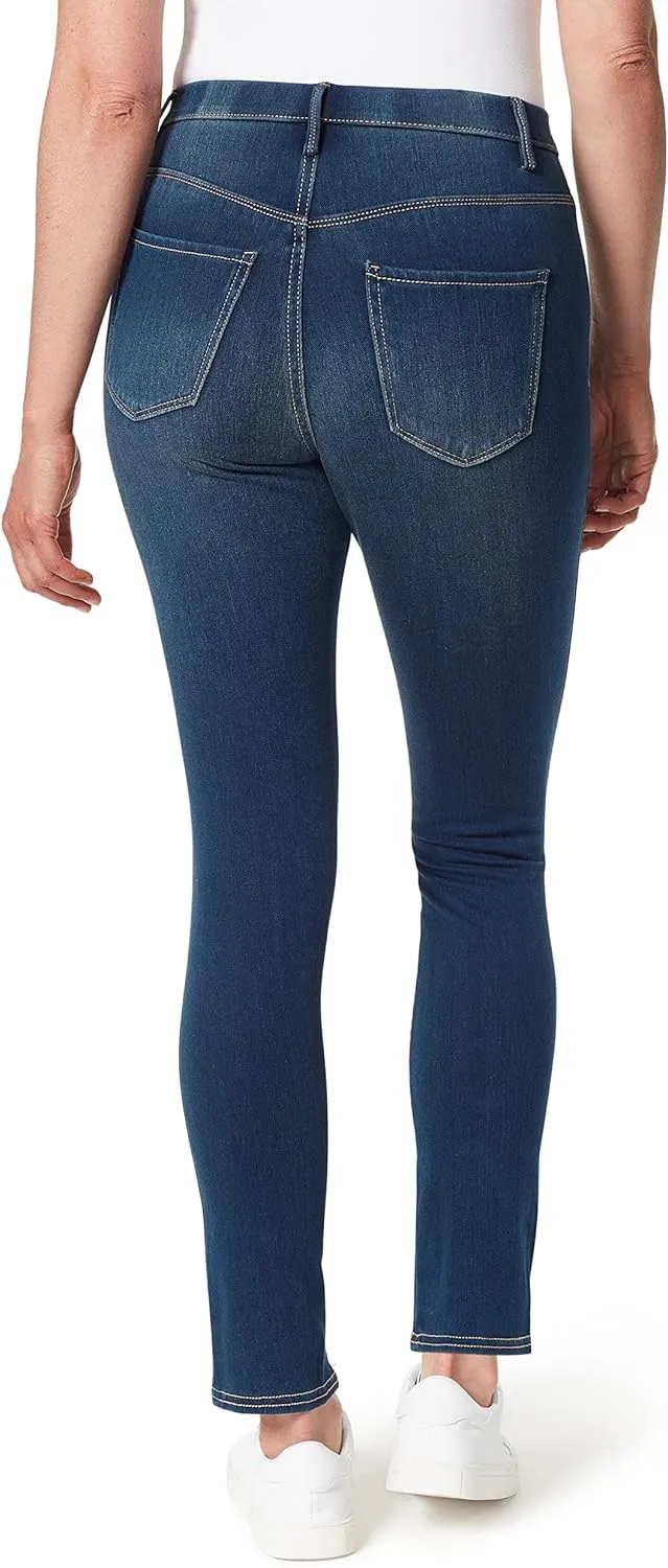 Bandolino Women's Bella All Day Comfort Pull on Knit Denim Legging