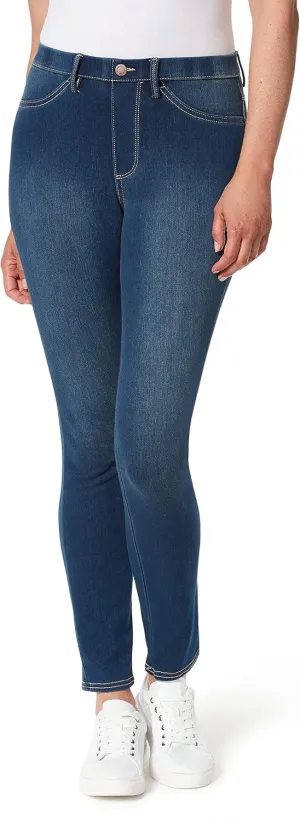 Bandolino Women's Bella All Day Comfort Pull on Knit Denim Legging