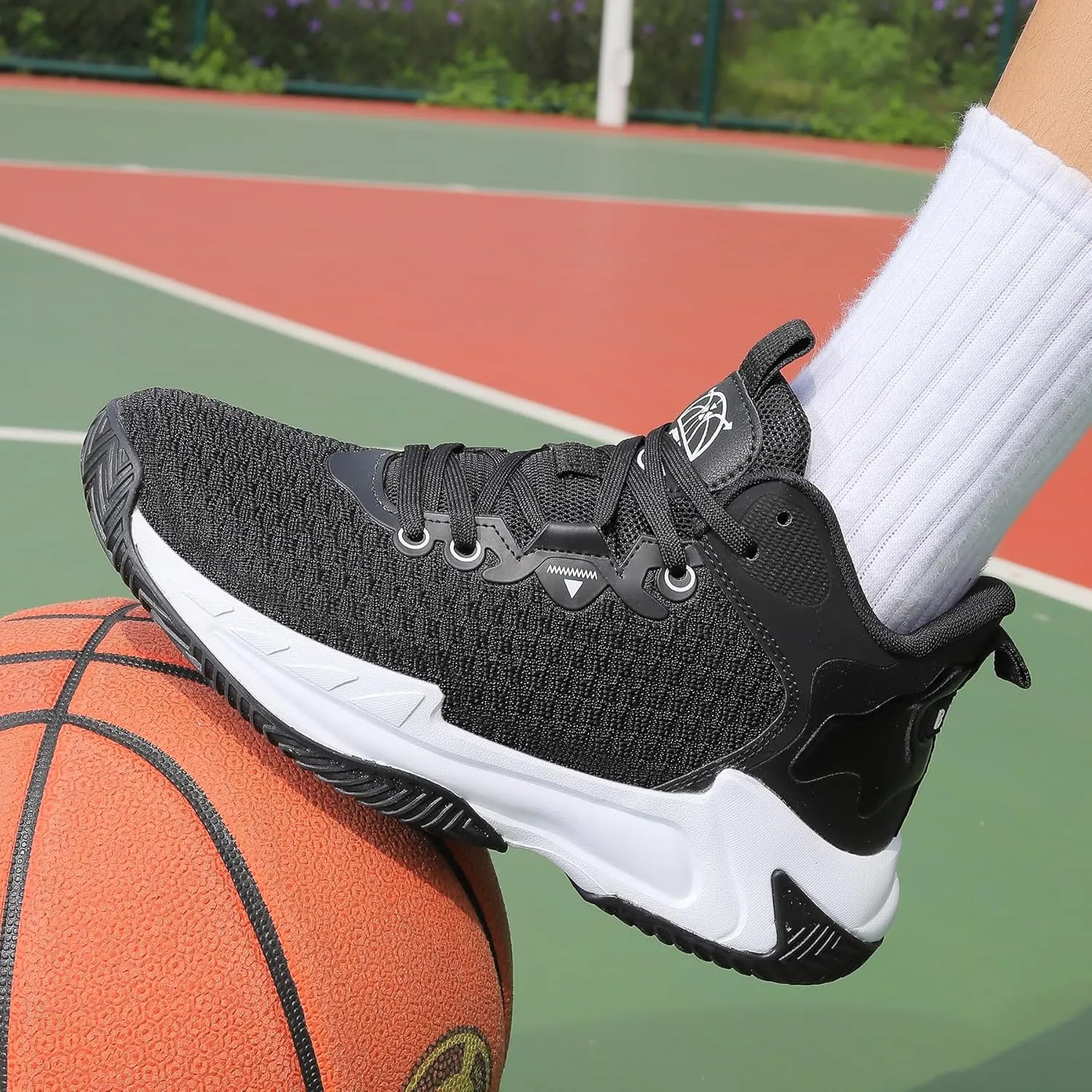 Beita High Upper Basketball Shoes for Men Sneakers Breathable Sports Shoes Anti Slip