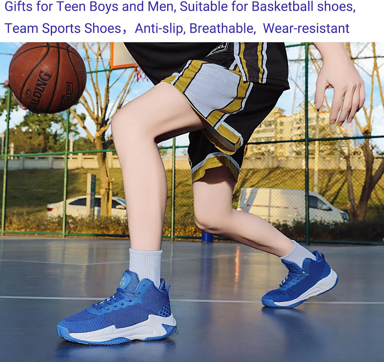 Beita High Upper Basketball Shoes for Men Sneakers Breathable Sports Shoes Anti Slip