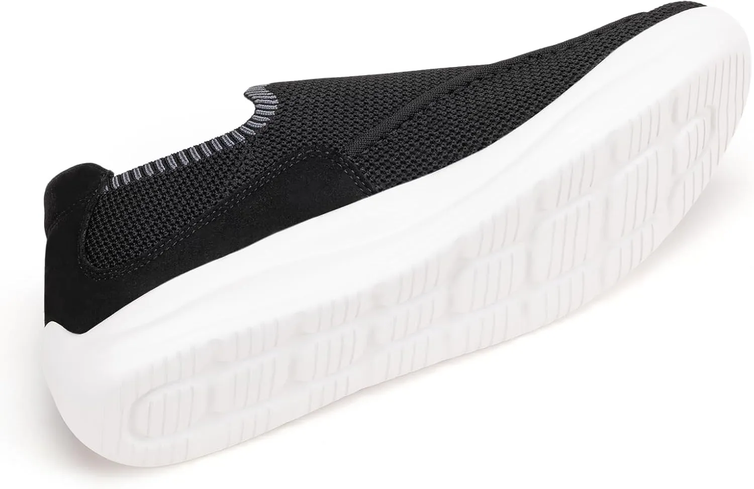 BEJINASH Men’s Slip-on Walking Shoes, Lightweight Breathable Go Walk Shoes with Arch Support,Comfortable Casual Loafers Shoes