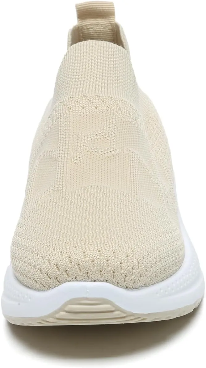 Bernal Sneakers for Women Walking Running Shoes Flying Woven Mesh Upper Casual Non Slip Lace Up Lightweight Tennis Shoes