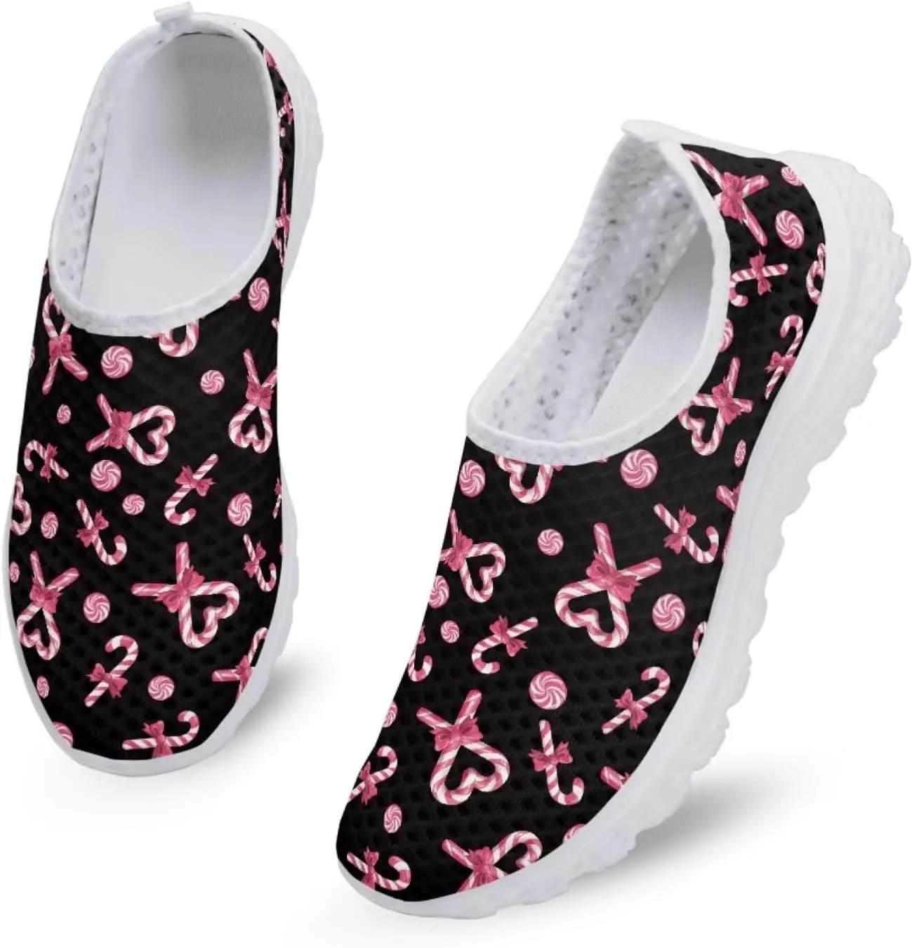 Bigcardesigns Fashion Women's Walking Shoes Sport Sneakers Breathable Mesh Loafers