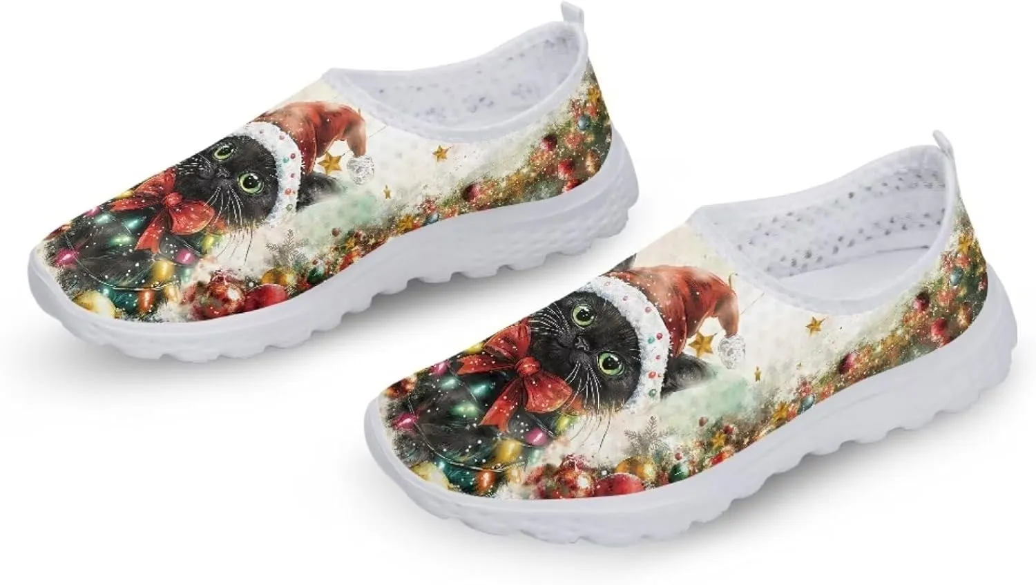 Bigcardesigns Fashion Women's Walking Shoes Sport Sneakers Breathable Mesh Loafers