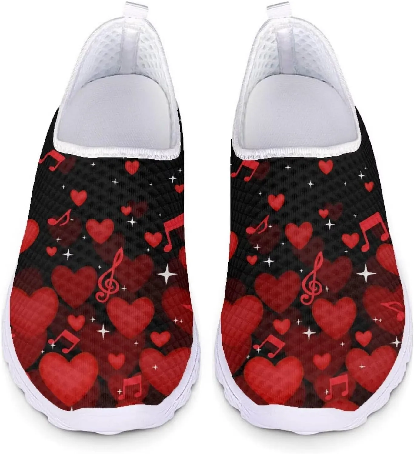 Bigcardesigns Fashion Women's Walking Shoes Sport Sneakers Breathable Mesh Loafers
