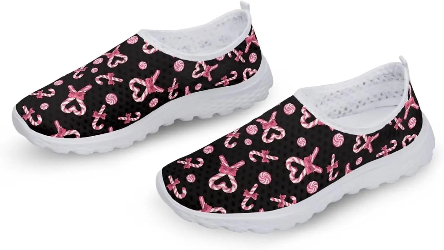 Bigcardesigns Fashion Women's Walking Shoes Sport Sneakers Breathable Mesh Loafers