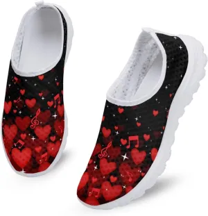 Bigcardesigns Fashion Women's Walking Shoes Sport Sneakers Breathable Mesh Loafers