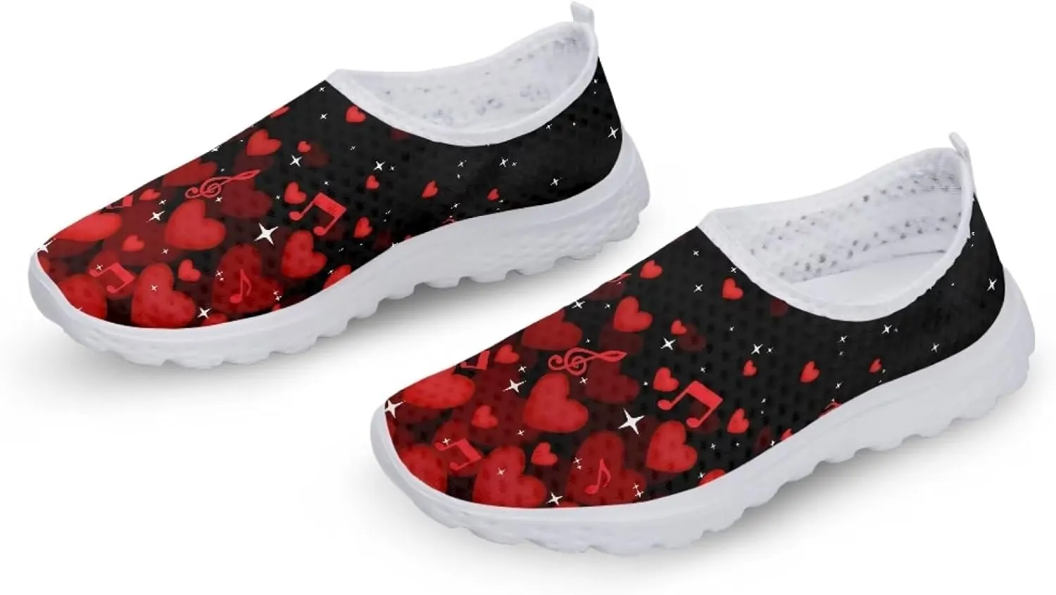 Bigcardesigns Fashion Women's Walking Shoes Sport Sneakers Breathable Mesh Loafers