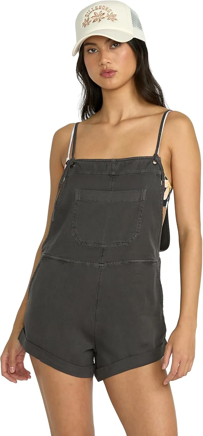 Billabong Women's Wild Pursuit Cotton Twill Blend Romper (XS-XL)