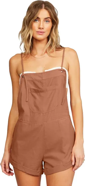Billabong Women's Wild Pursuit Cotton Twill Blend Romper (XS-XL)