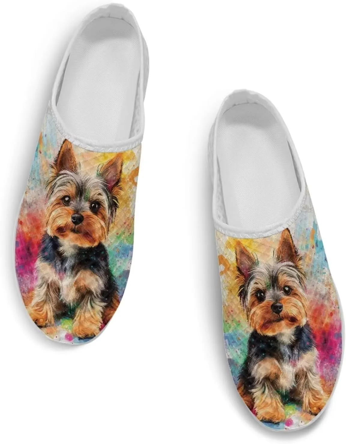 Binienty Women Wide Width Mesh Slippers Fashion Slip on Mule Shoes Breathable Ladies Outdoor Garden Loafers