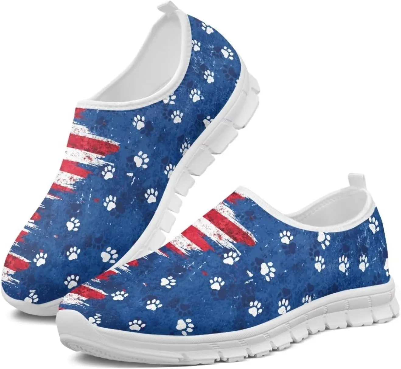 Biyejit Lightweight Shoes Slip on Sneakers for Women with Flexible Outsole Loafers Women Footwear Sockless Wear Flats