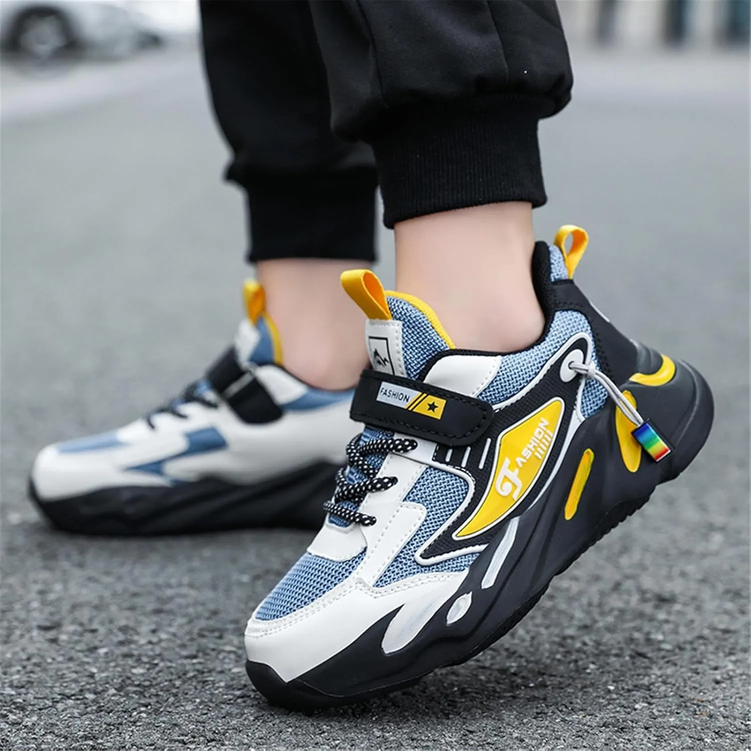 Boys Girls Shoes Lightweight Breathable Running Tennis Athletic Kids Sneakers