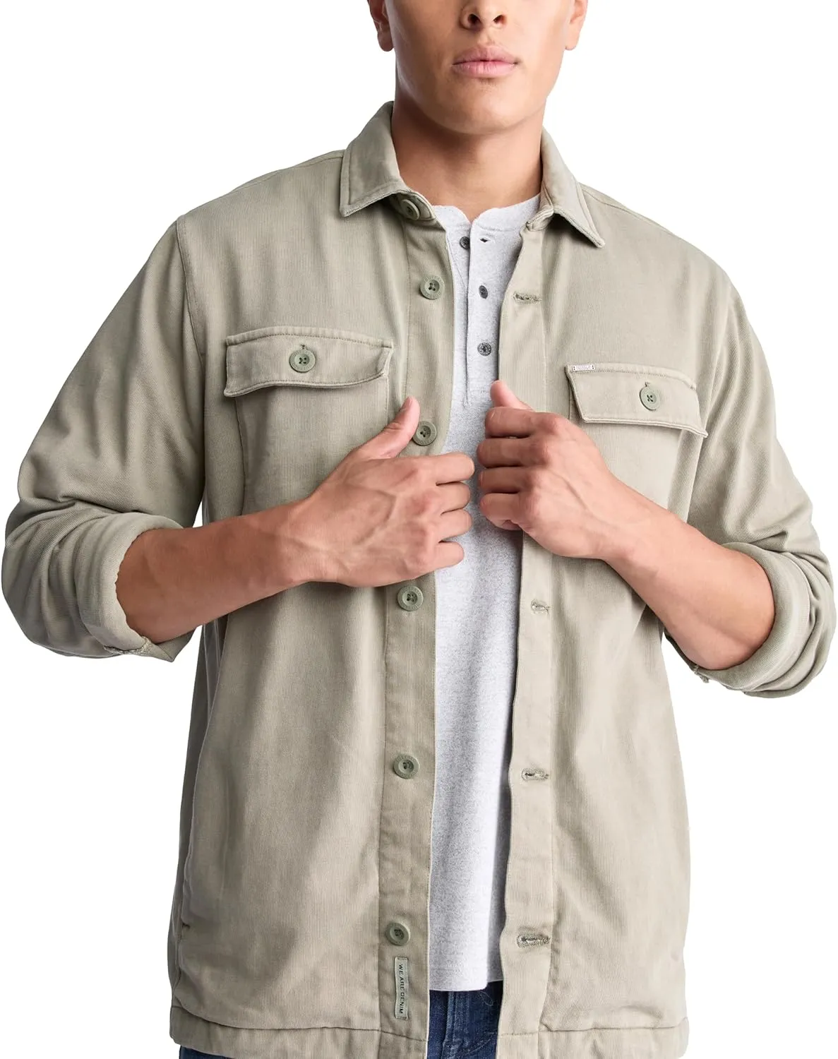 Buffalo David Bitton Men's Shirt Style Shacket Jacket