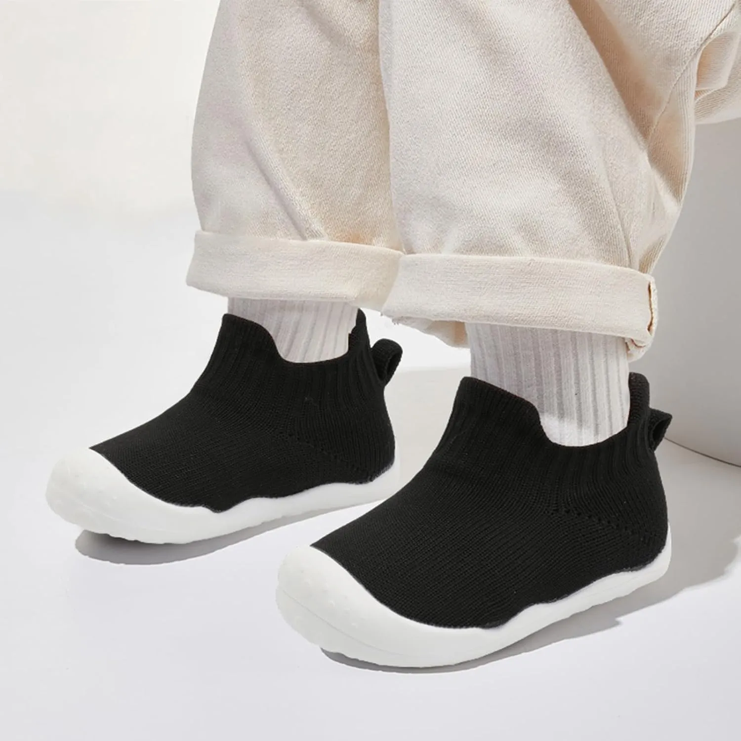 Centipede Demon Baby Shoes Baby Boys Girls Sock Shoes Breathable Infants Toddlers Slippers Indoor Outdoor Boots First Walking Shoe Slip On Sneakers Non Slip with Soft Rubber Soles